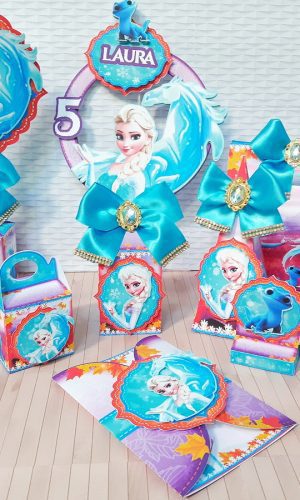 Frozen 24 - Combo de Arquivos de Corte para Festas 2909