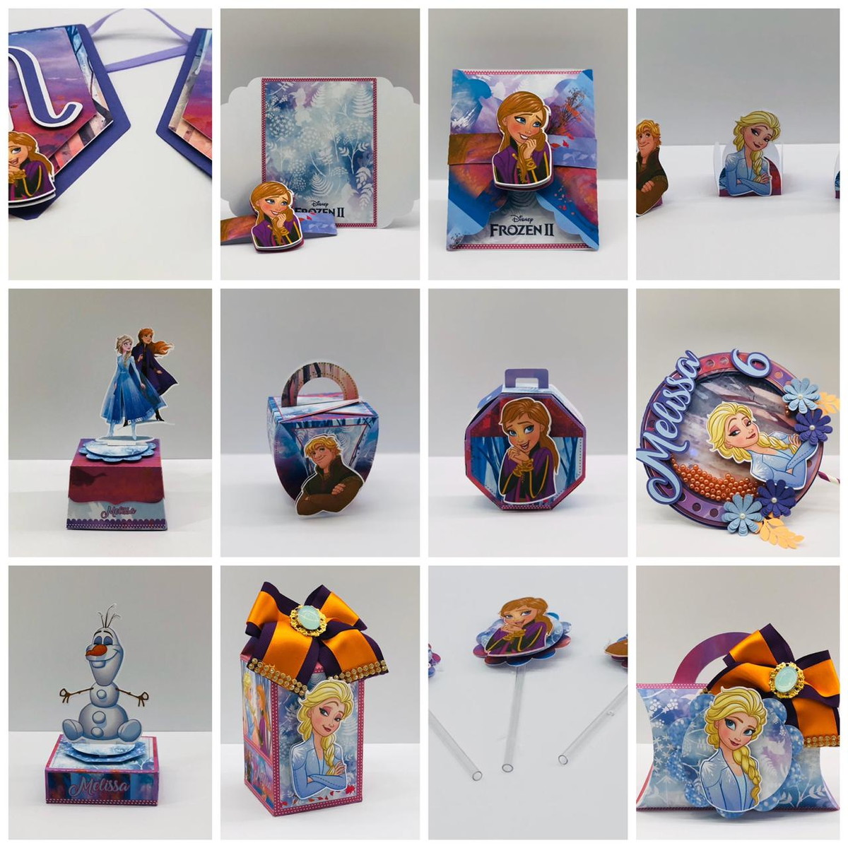 Frozen - Arquivos De Corte Para Festas - Kits Digitais - Imagem 4