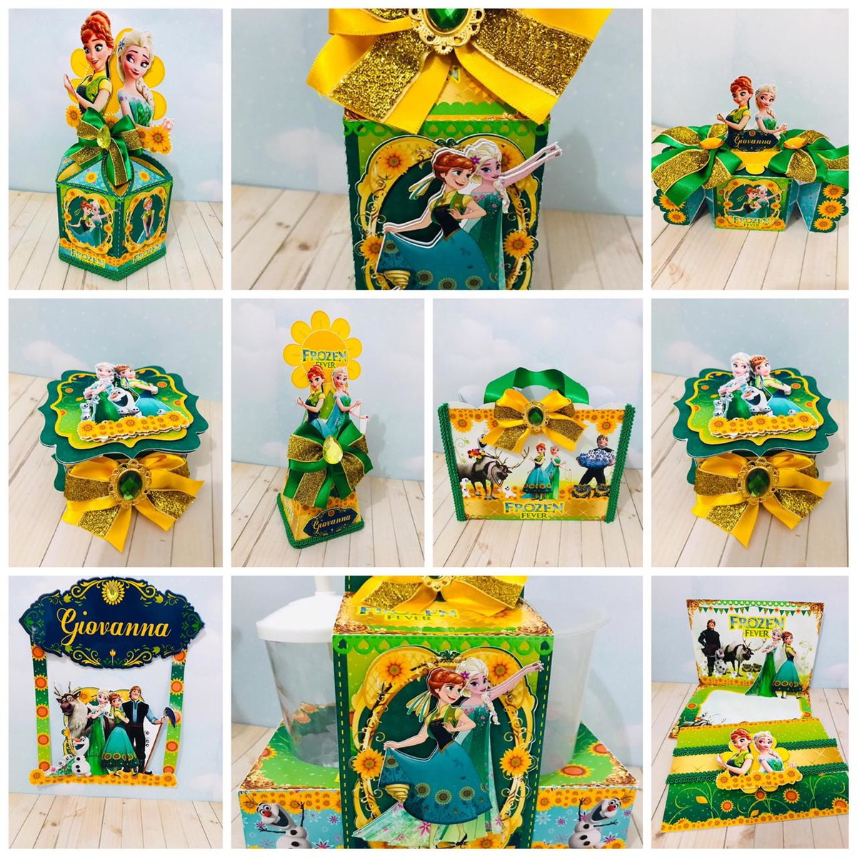 Frozen - Arquivos De Corte Para Festas - Kits Digitais - Imagem 5
