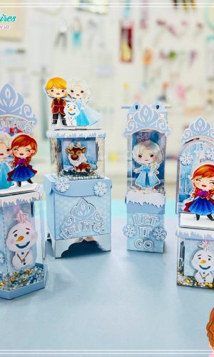 Frozen -artes Caixas Vitrine Studio,pdf,svg - 1803