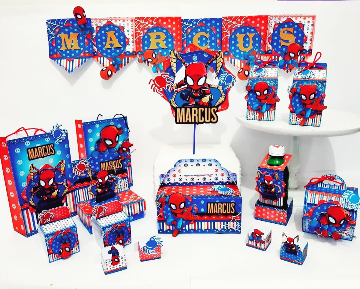 Homem Aranha Cute - Arquivos de Corte Studio e pdf 3012
