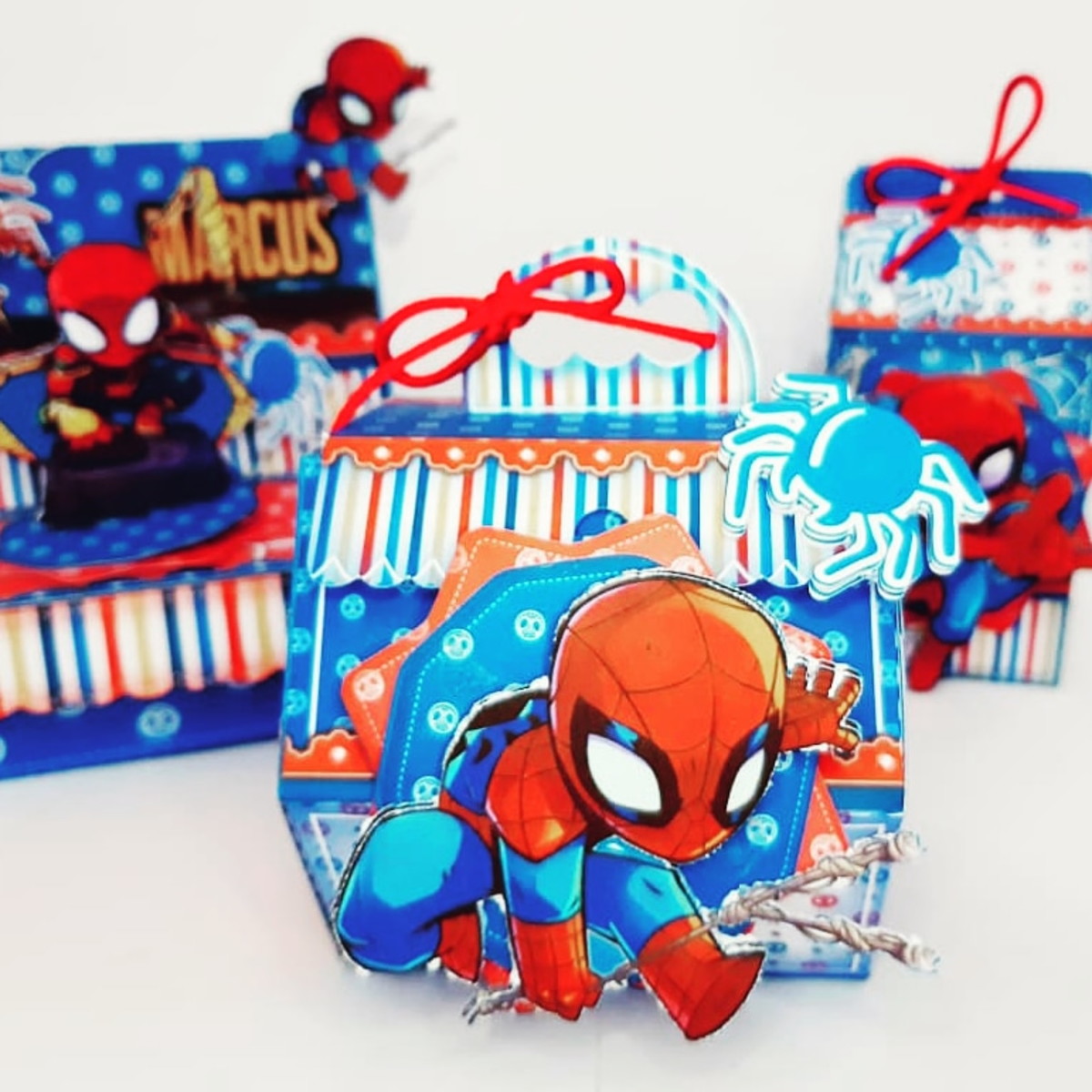 Homem Aranha Cute - Arquivos de Corte Studio e pdf 3012 - Imagem 3