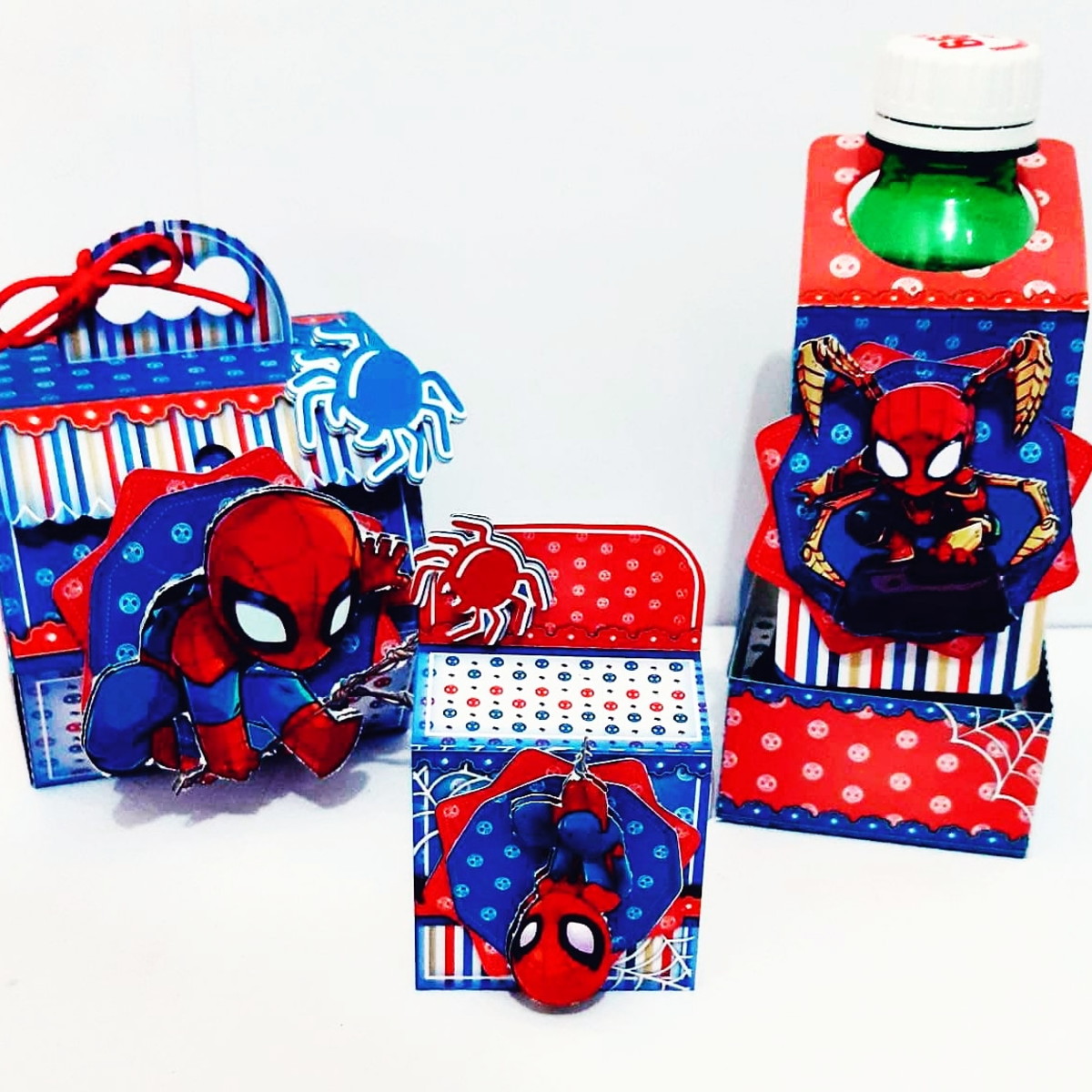 Homem Aranha Cute - Arquivos de Corte Studio e pdf 3012 - Imagem 4