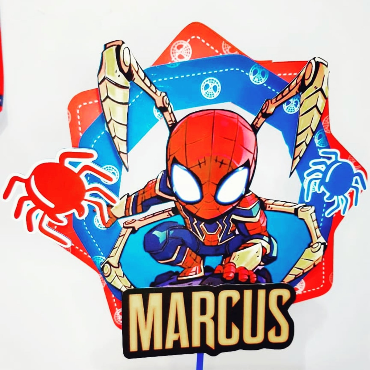 Homem Aranha Cute - Arquivos de Corte Studio e pdf 3012 - Imagem 5