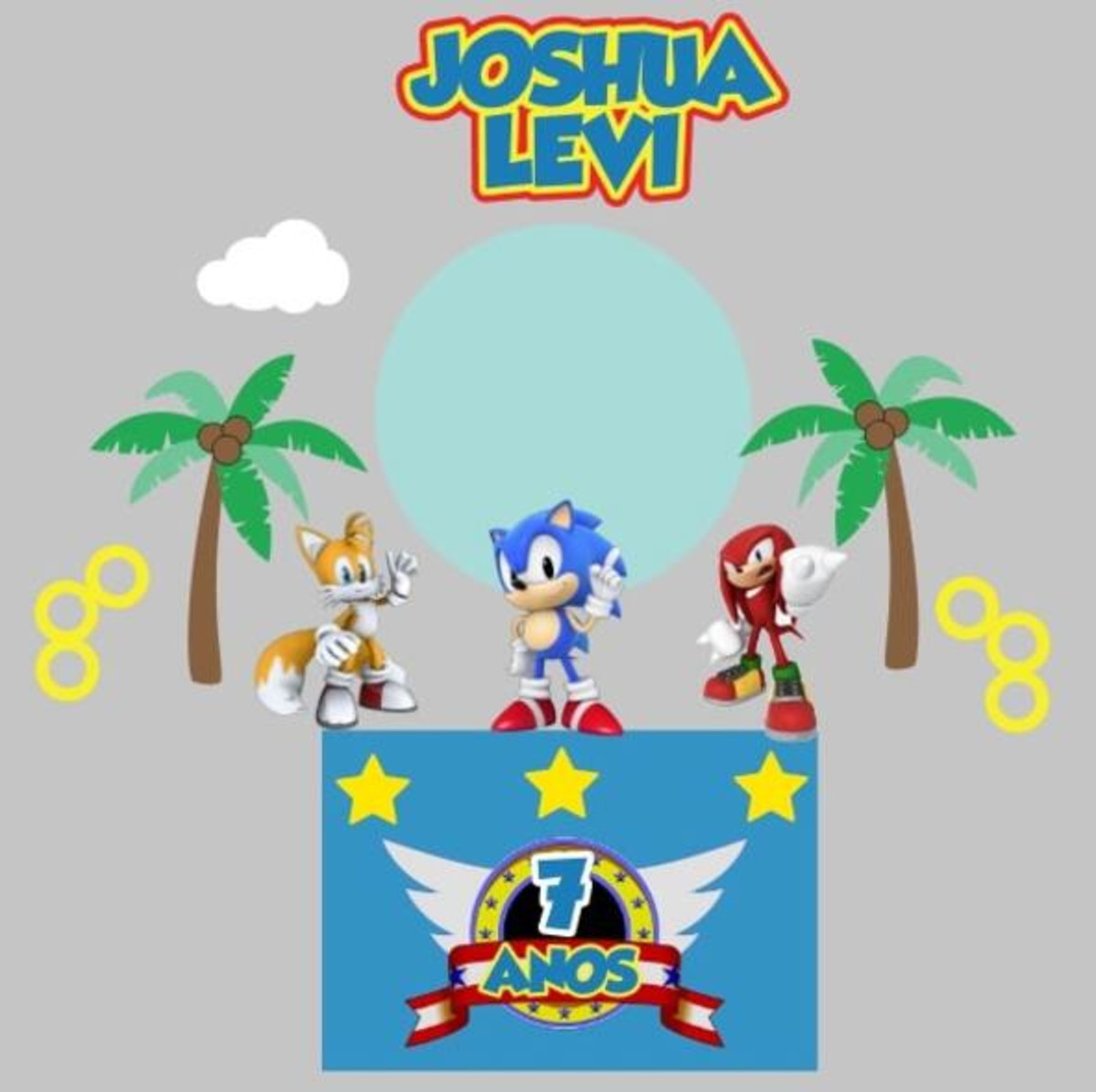 Kit Arquivos de Corte Branca de Neve e os 7 Anões e Sonic - Imagem 2