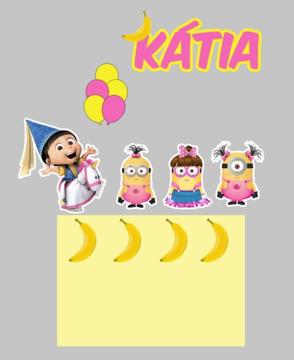 Kit Arquivos de Corte Moana, Minions e Minecraft - Imagem 2