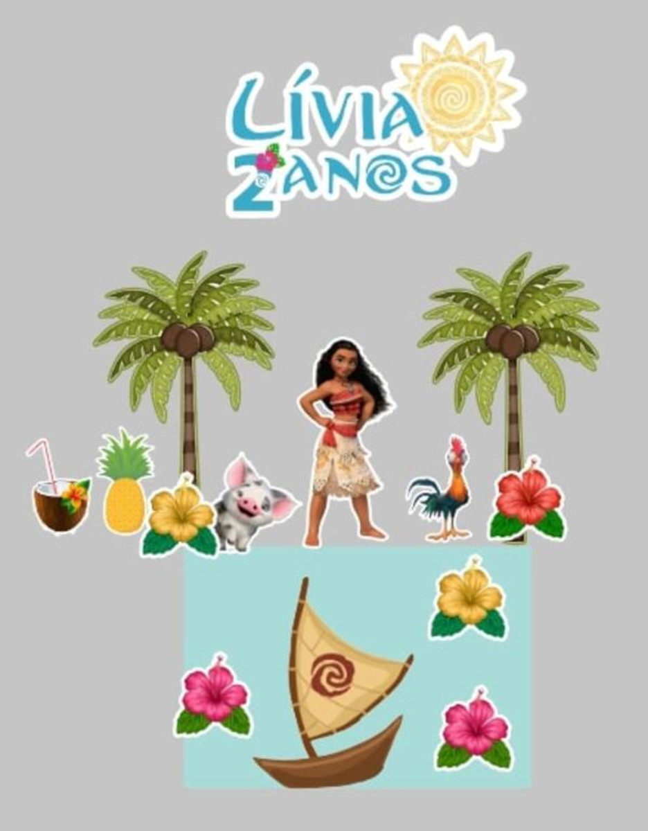 Kit Arquivos de Corte One Piece, Naruto e Moana - Imagem 3