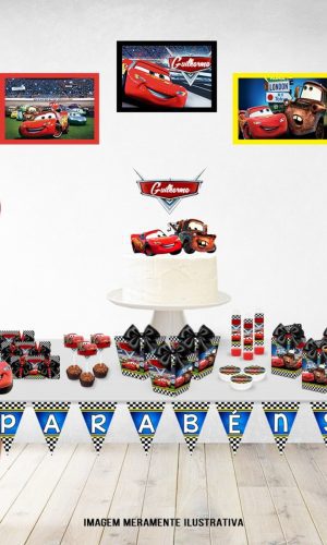Kit com 5 arquivos de corte: 563-KIT FESTA CARROS EM STUDIO