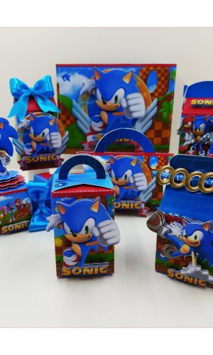 Kit com 5 arquivos de corte 629-KIT FESTA SONIC STUDIO