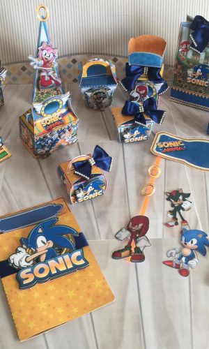 Kit com 5 arquivos de corte 632-KIT FESTA SONIC STUDIO