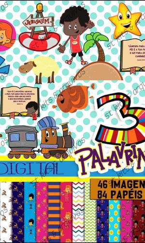 Kit Digital 3 Palavrinhas