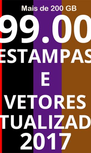 Kit Digital 999.000 Estampas e Vetores