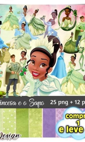 Kit Digital a Princesa e o Sapo