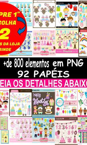 Kit Digital Aniversário