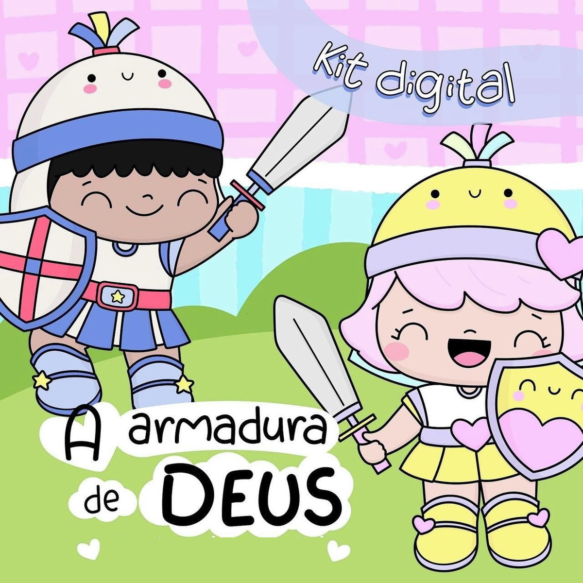 Kit Digital Armadura de Deus