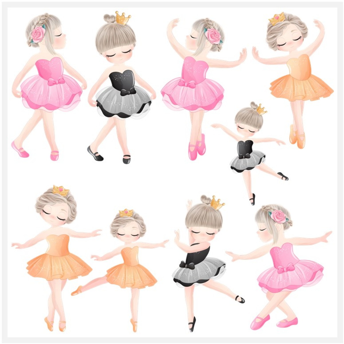 Kit Digital - Bailarinas - Imagem 2