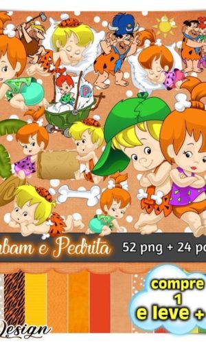Kit Digital Bambam e Pedrita