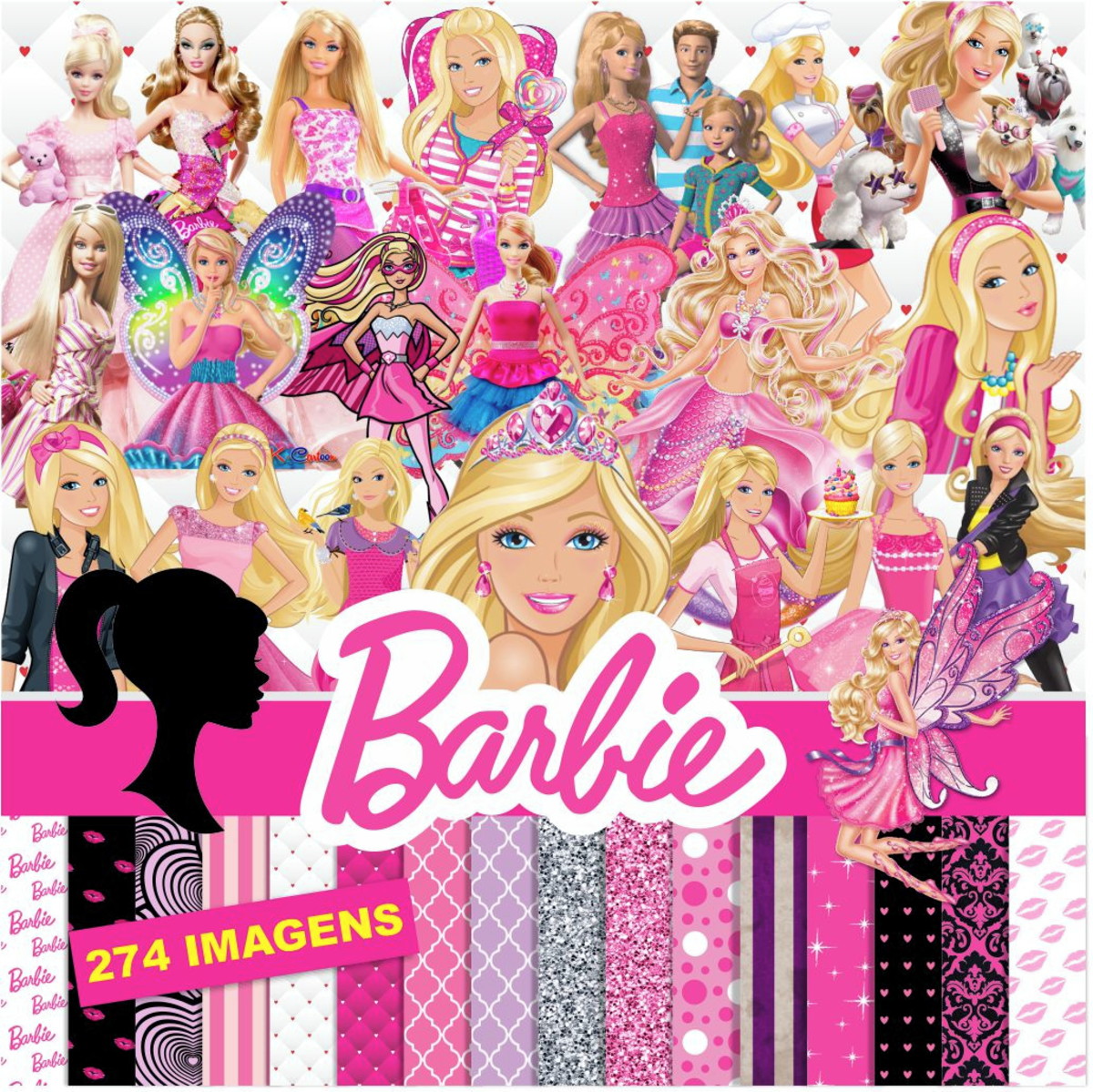 KIT DIGITAL - BARBIE