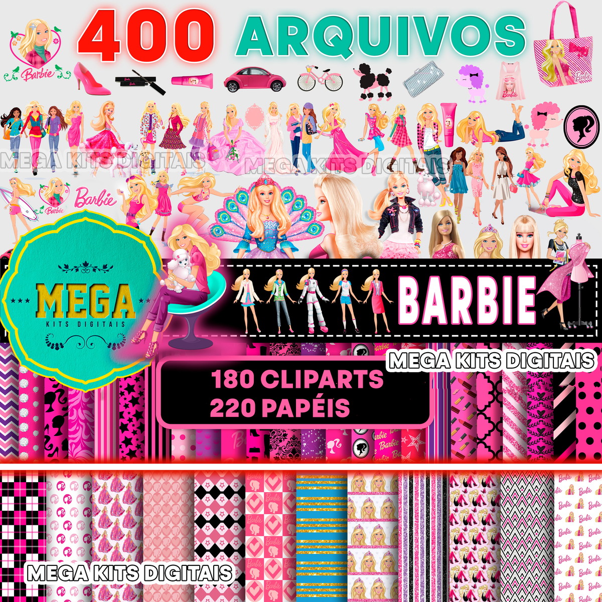 Kit Digital Barbie