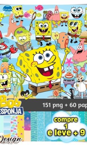Kit Digital Bob Esponja