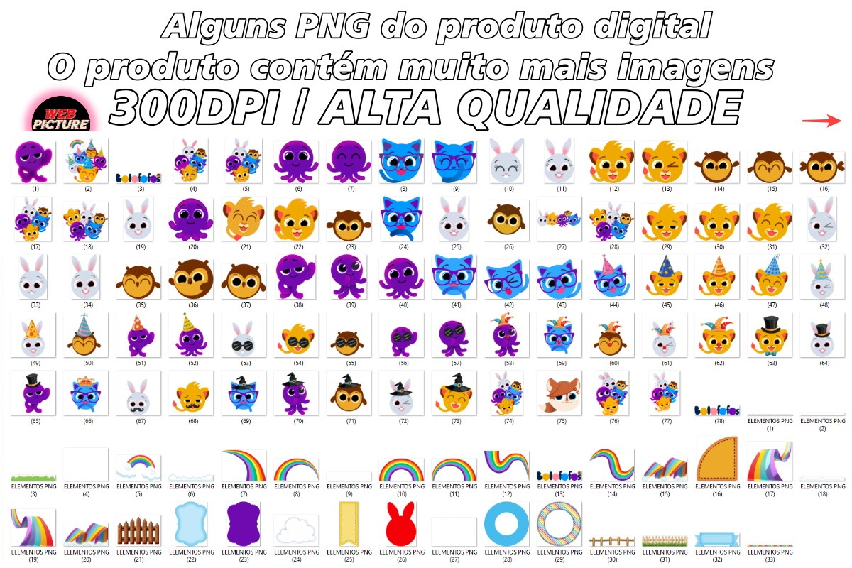 Kit Digital Bolofofos Completo - Imagem 3