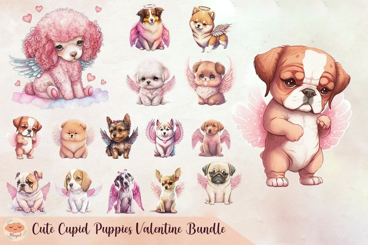 Kit Digital - Cachorros + Pack Cachorros Cupidos