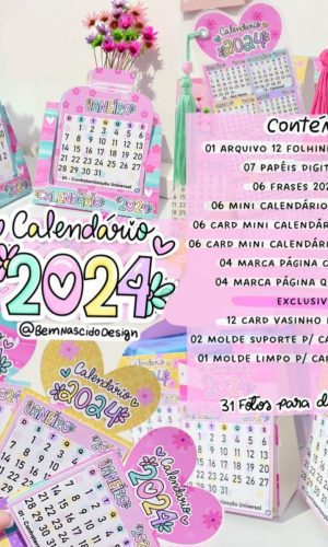 Kit Digital Calendários 2024