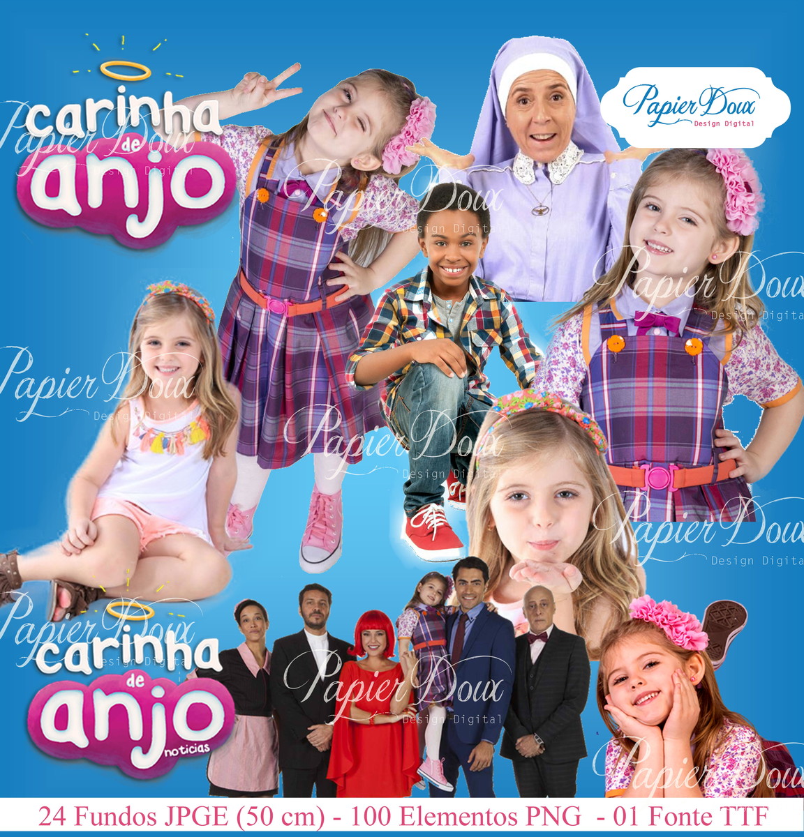 Kit Digital Carinha de Anjo - Imagem 2