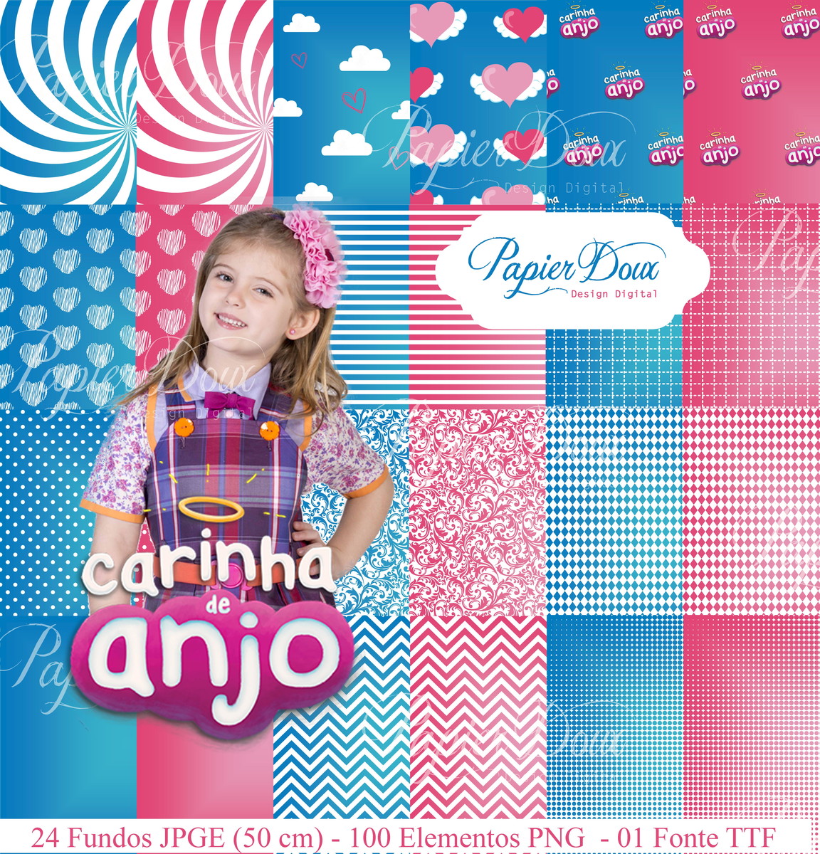 Kit Digital Carinha de Anjo - Imagem 3