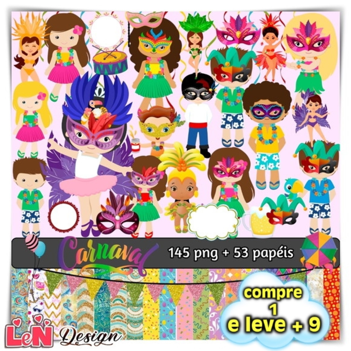 Kit Digital Carnaval
