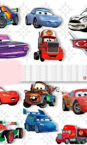 kit Digital Carro Disney PNG- Scrapbook