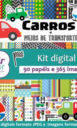 Kit Digital CARROS E MEIOS DE TRANSPORTES
