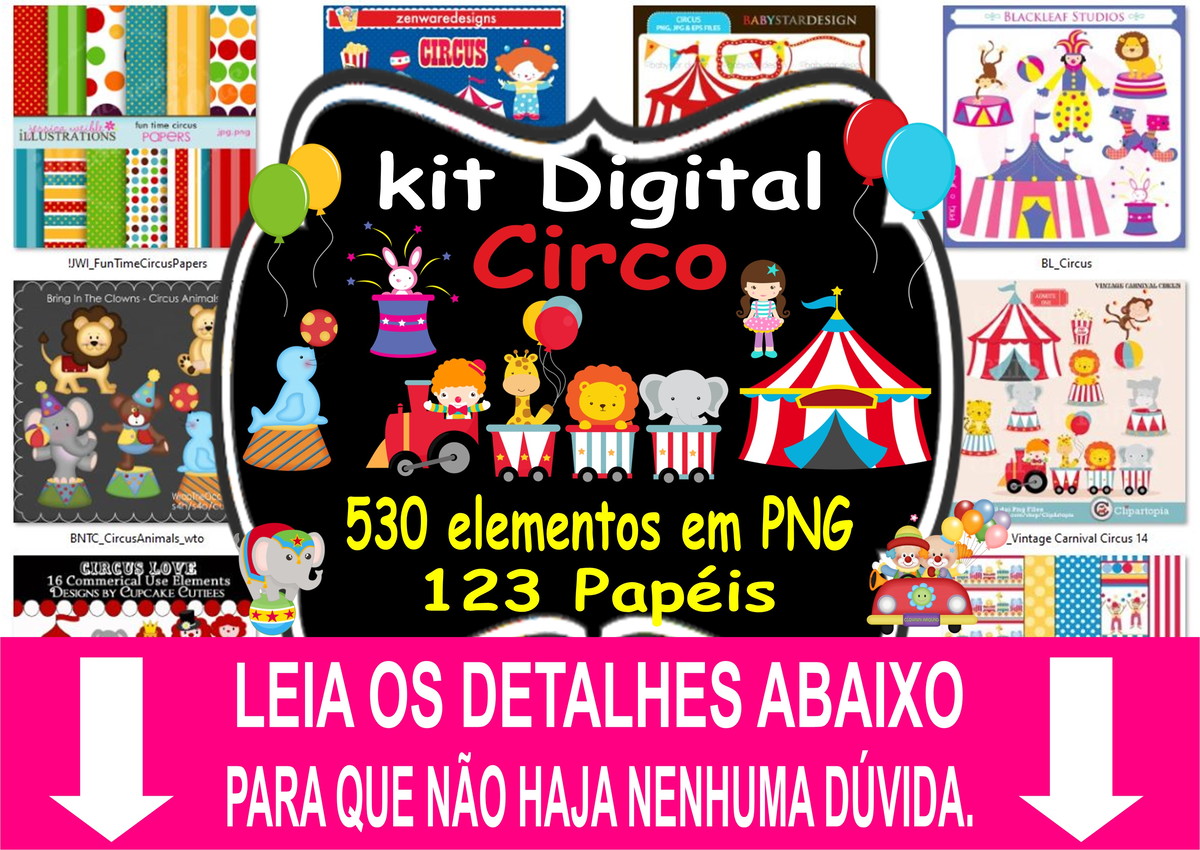 Kit Digital Circo - Imagem 5