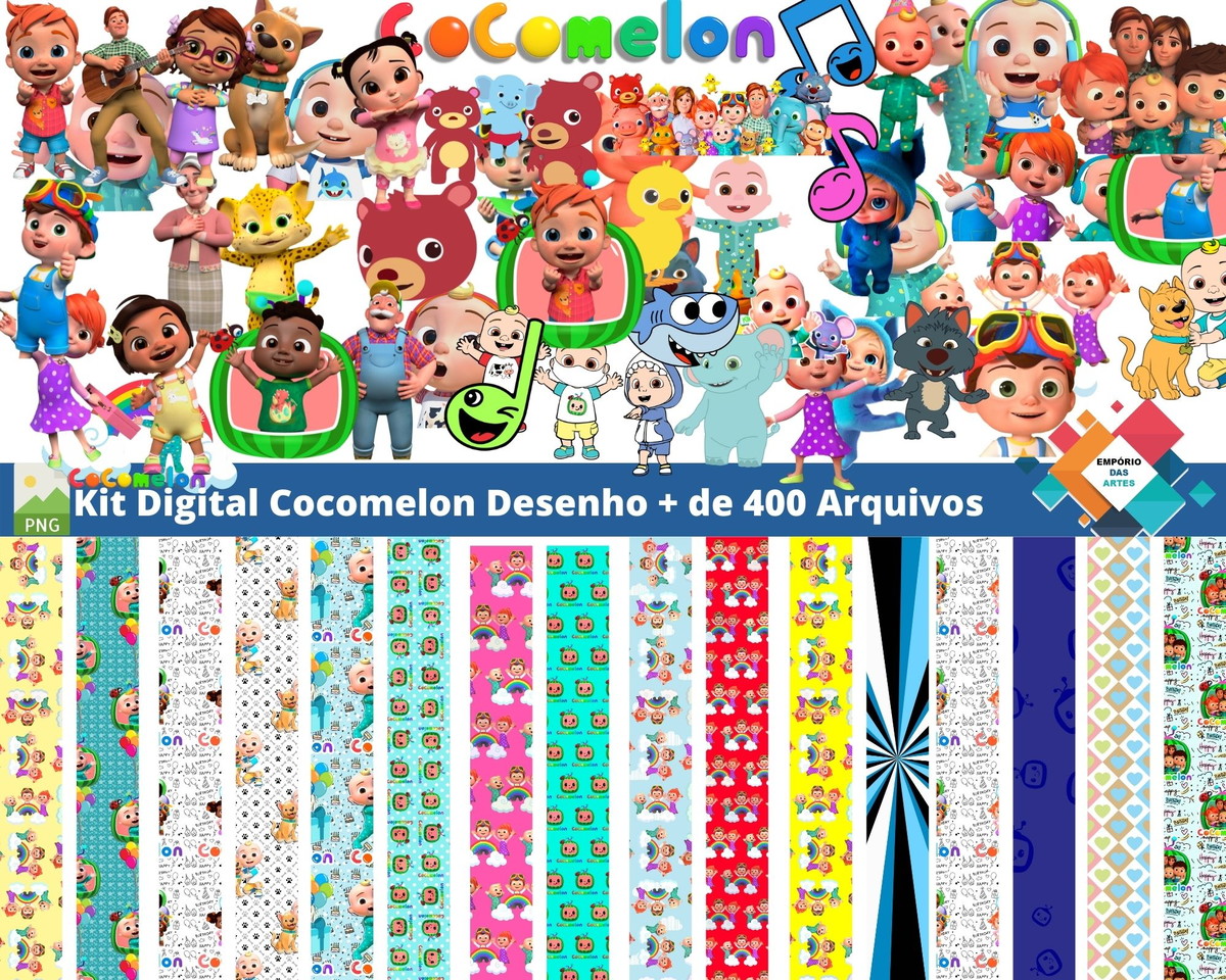 Kit Digital Cocomelon Desenho