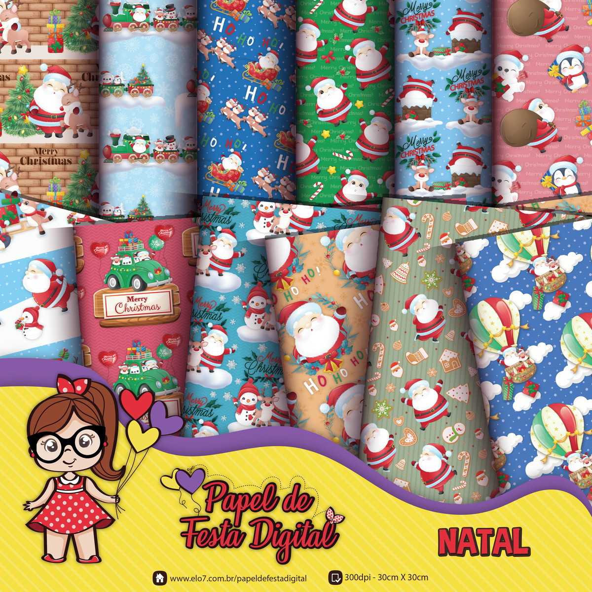Kit Digital Completo Natal - Imagem 5
