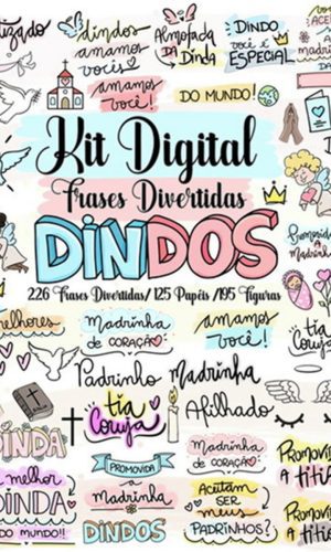Kit Digital Frases Dindos
