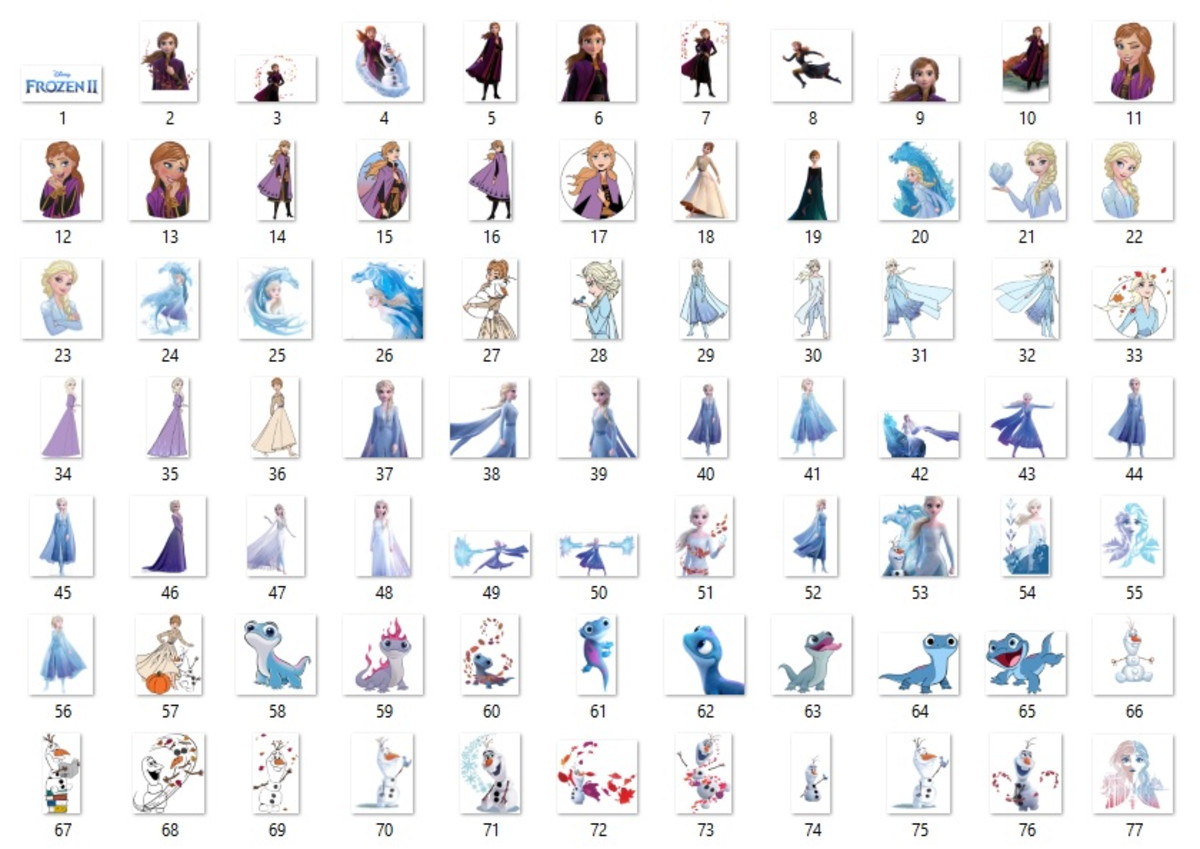 Kit Digital Frozen 2 - Imagem 2