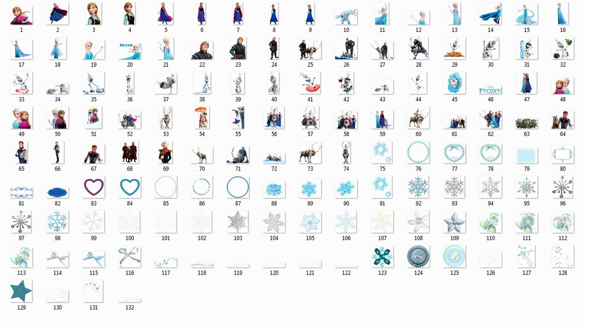 Kit Digital Frozen - Imagem 2
