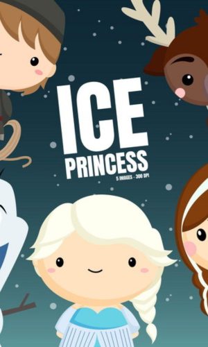 kit Digital Frozen PNG- Scrapbook