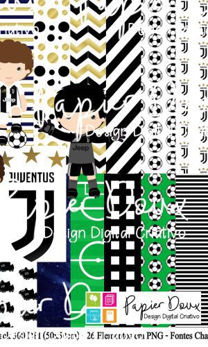 Kit Digital Futebol Juventus