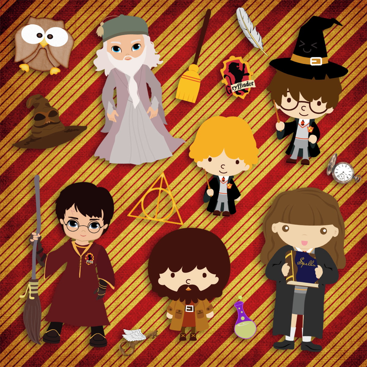 Kit Digital Harry Potter - Imagem 2