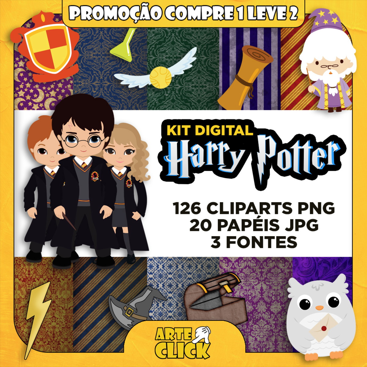 Kit Digital Harry Potter
