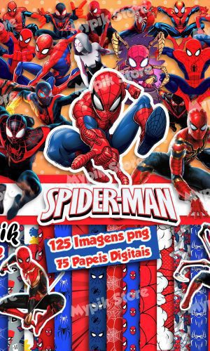 Kit Digital Homem Aranha