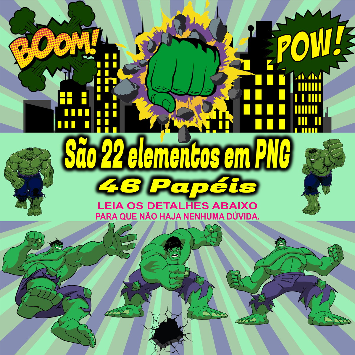 Kit Digital Hulk - Imagem 2