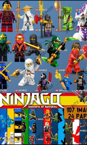 Kit Digital Lego Ninjago