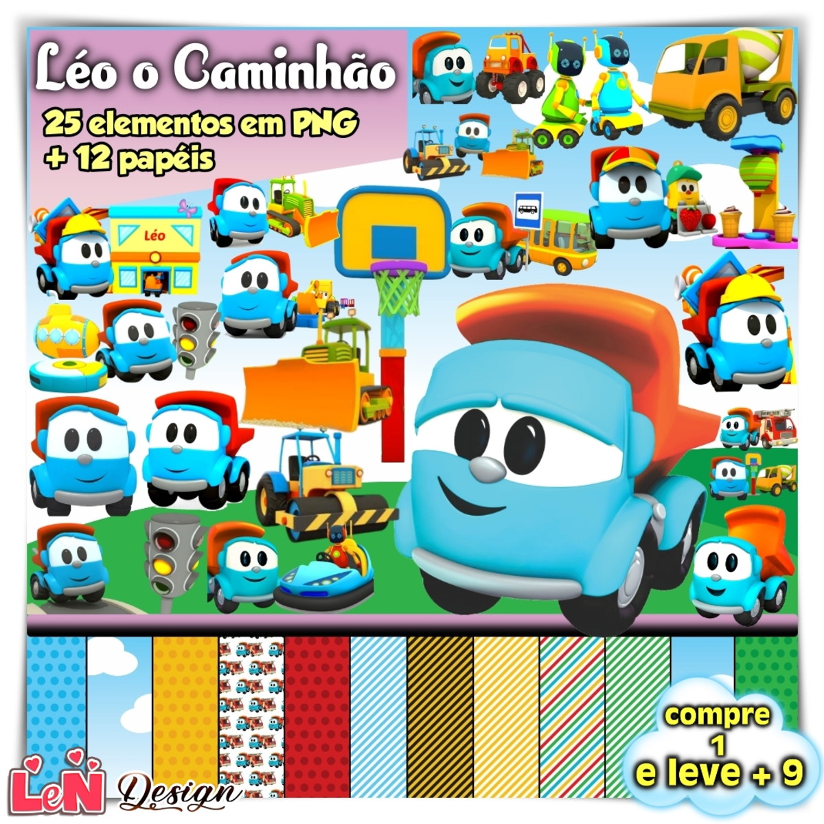 Kit Digital Léo o Caminhão