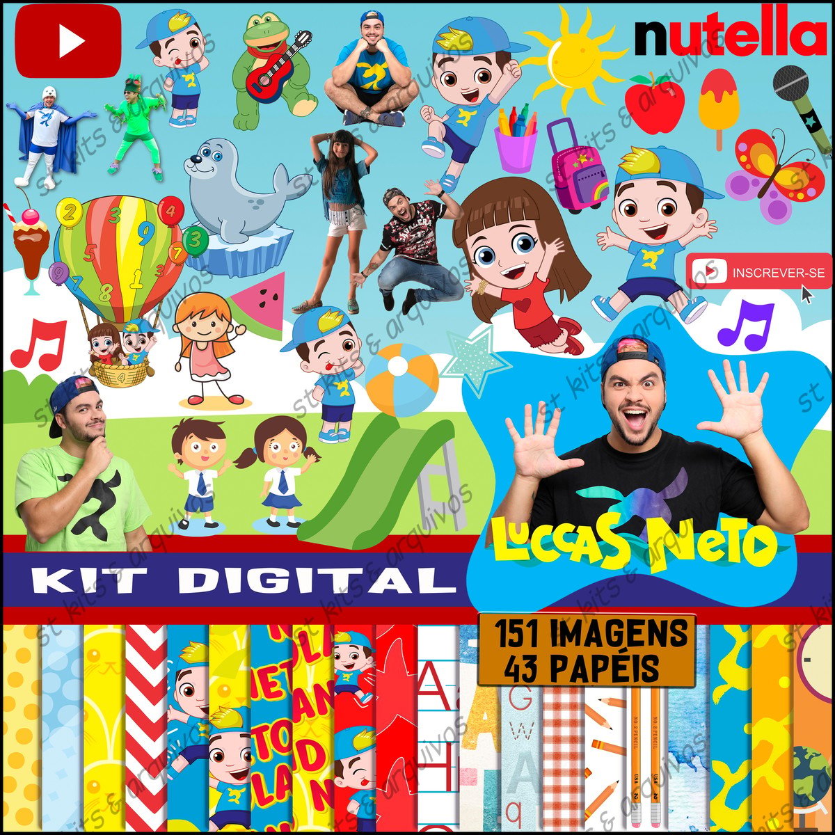 Kit Digital Luccas Neto