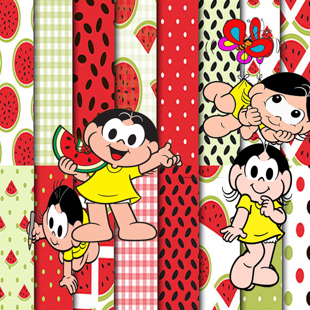 Kit Digital Magali Scrapbook Completo - Imagem 2