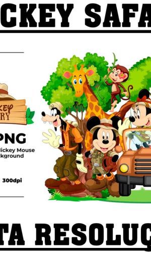 Kit Digital Mickey Safari