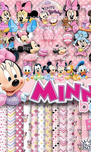 Kit digital Minnie Baby